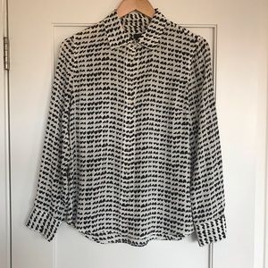 Silk J. Crew blouse